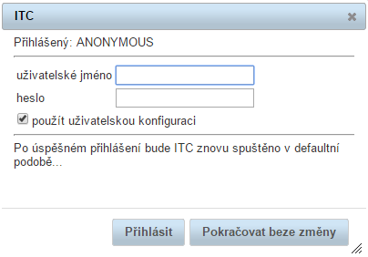 Přihlášení Přihlášení